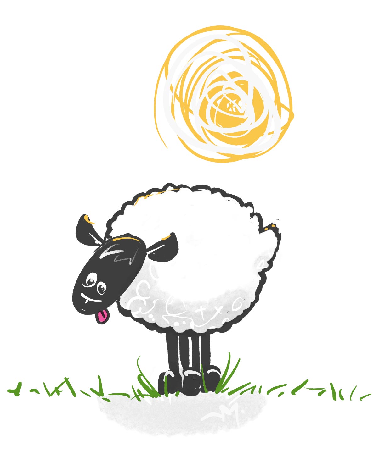 Maggie — Maggie the Great Ewe, protector of the village. As ferocious in battle as she is gentle of heart. Allegedly.